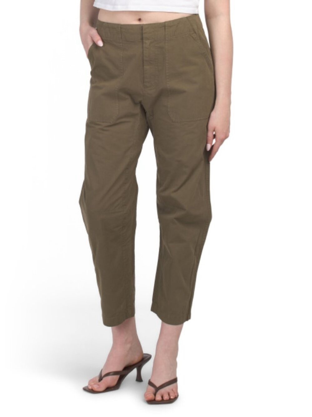 Rag & Bone Leyton Crop Workwear Pant